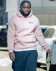 Sweat à capuche rose Parise Paradise Khryzmaparise, tenue décontractée – vue 7
