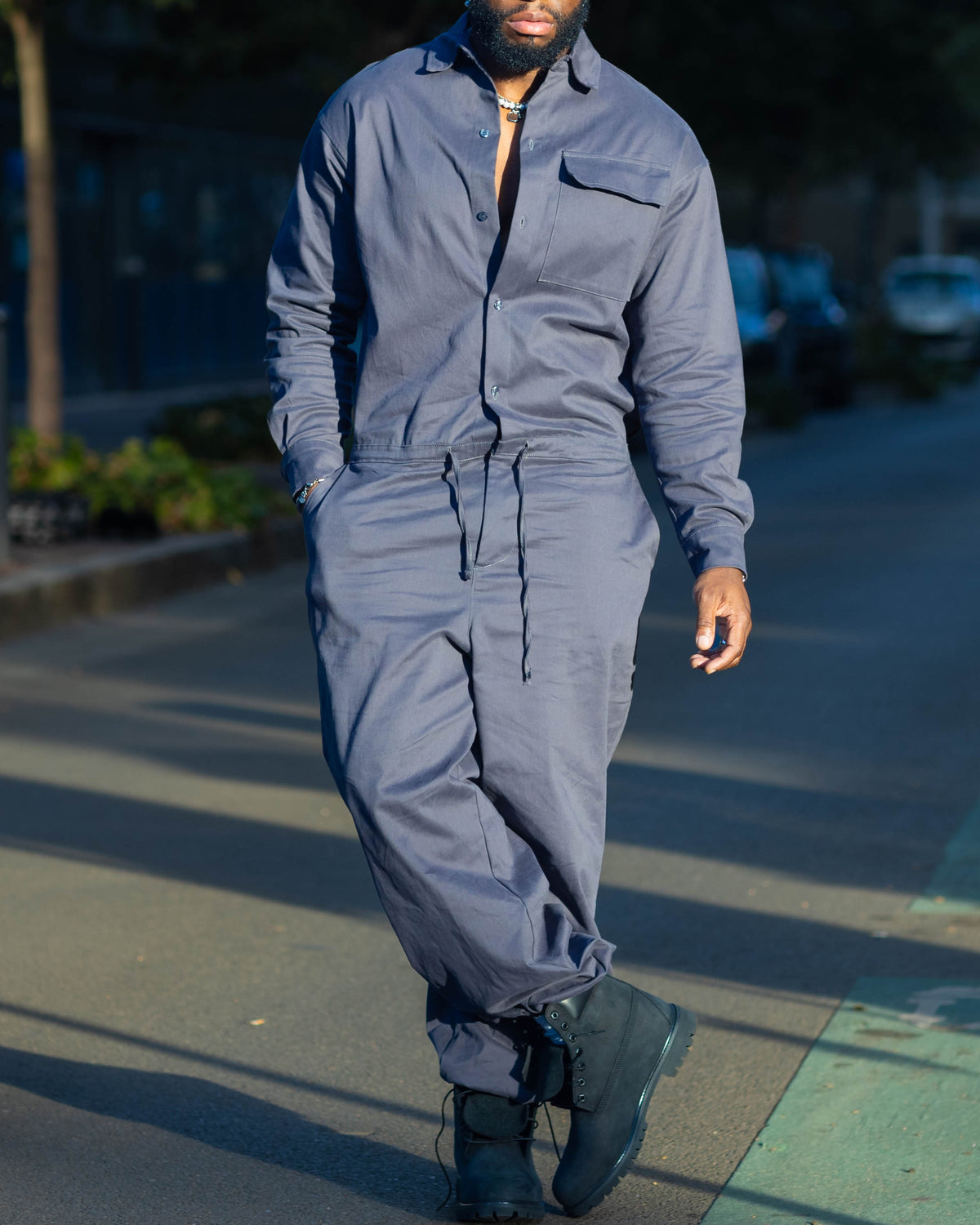 Combinaison oversize grise NUTOR – photo 5 sur 8