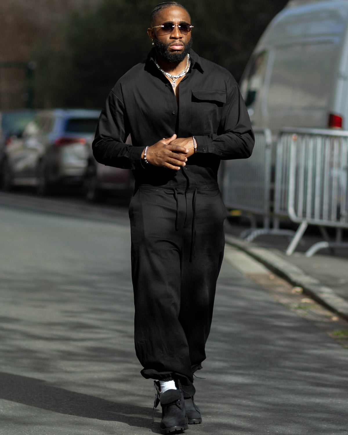 Combinaison oversize noire NUTOR – photo 4 sur 10