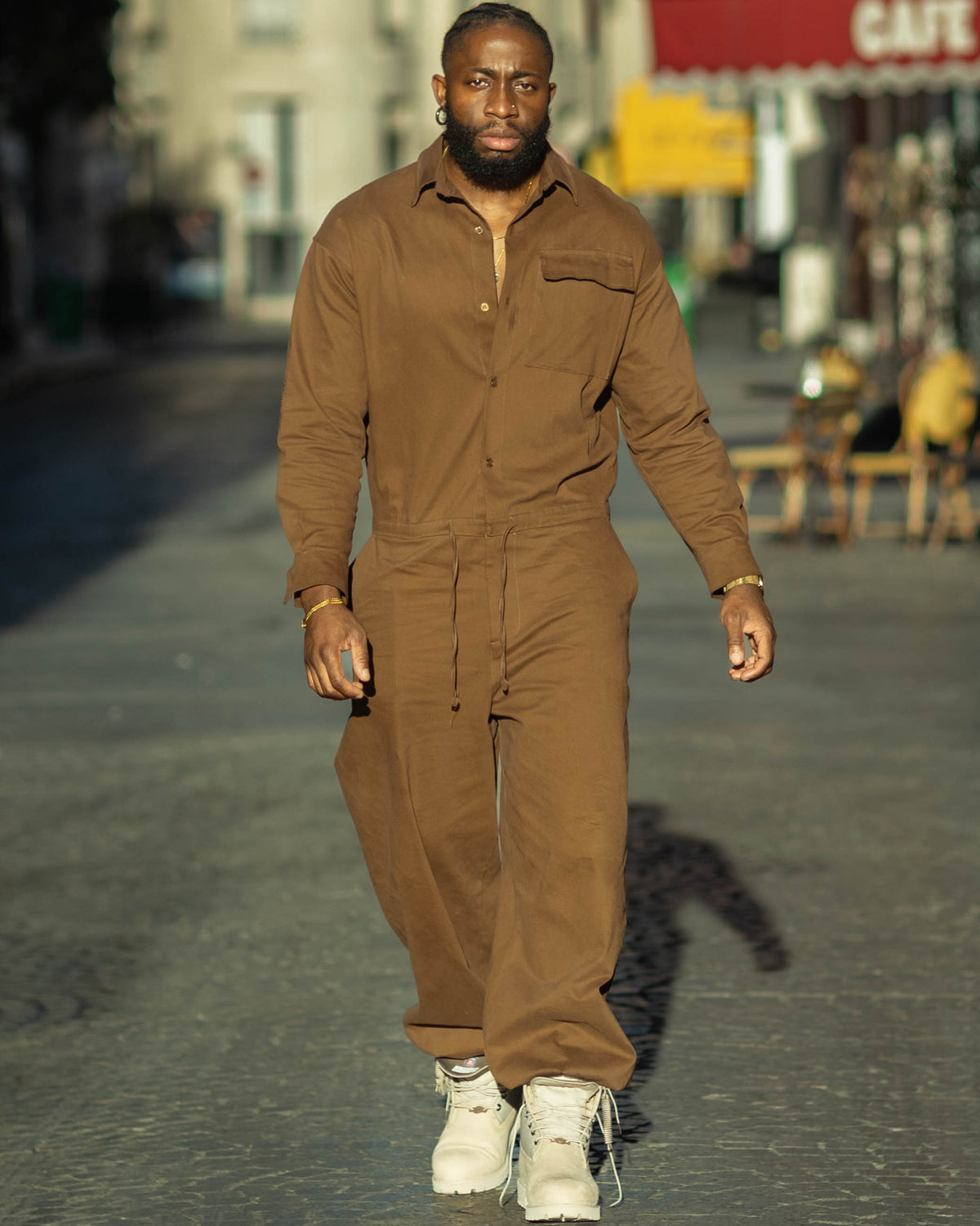 Combinaison oversize marron NUTOR – photo 6 sur 7