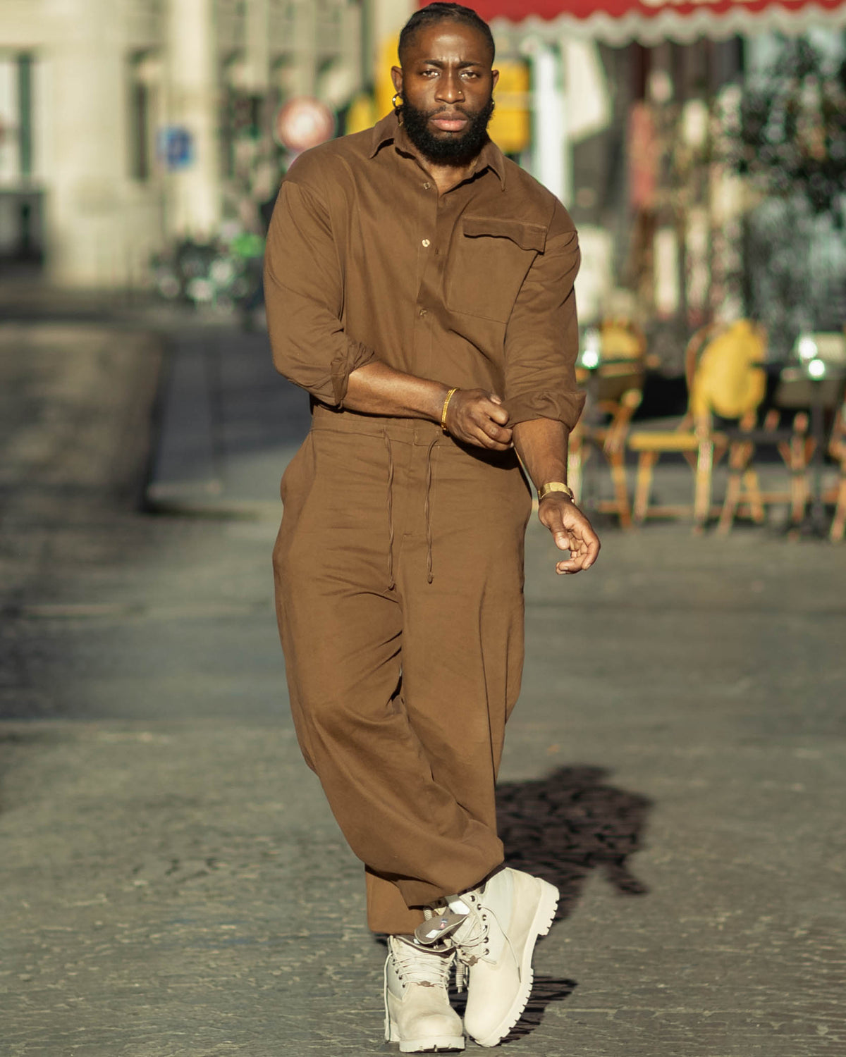 Combinaison oversize marron NUTOR – photo 3 sur 7