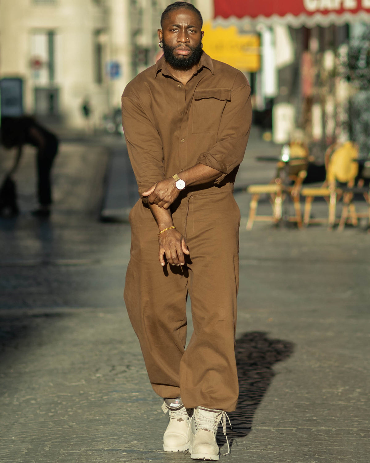 Combinaison oversize marron NUTOR – photo 4 sur 7