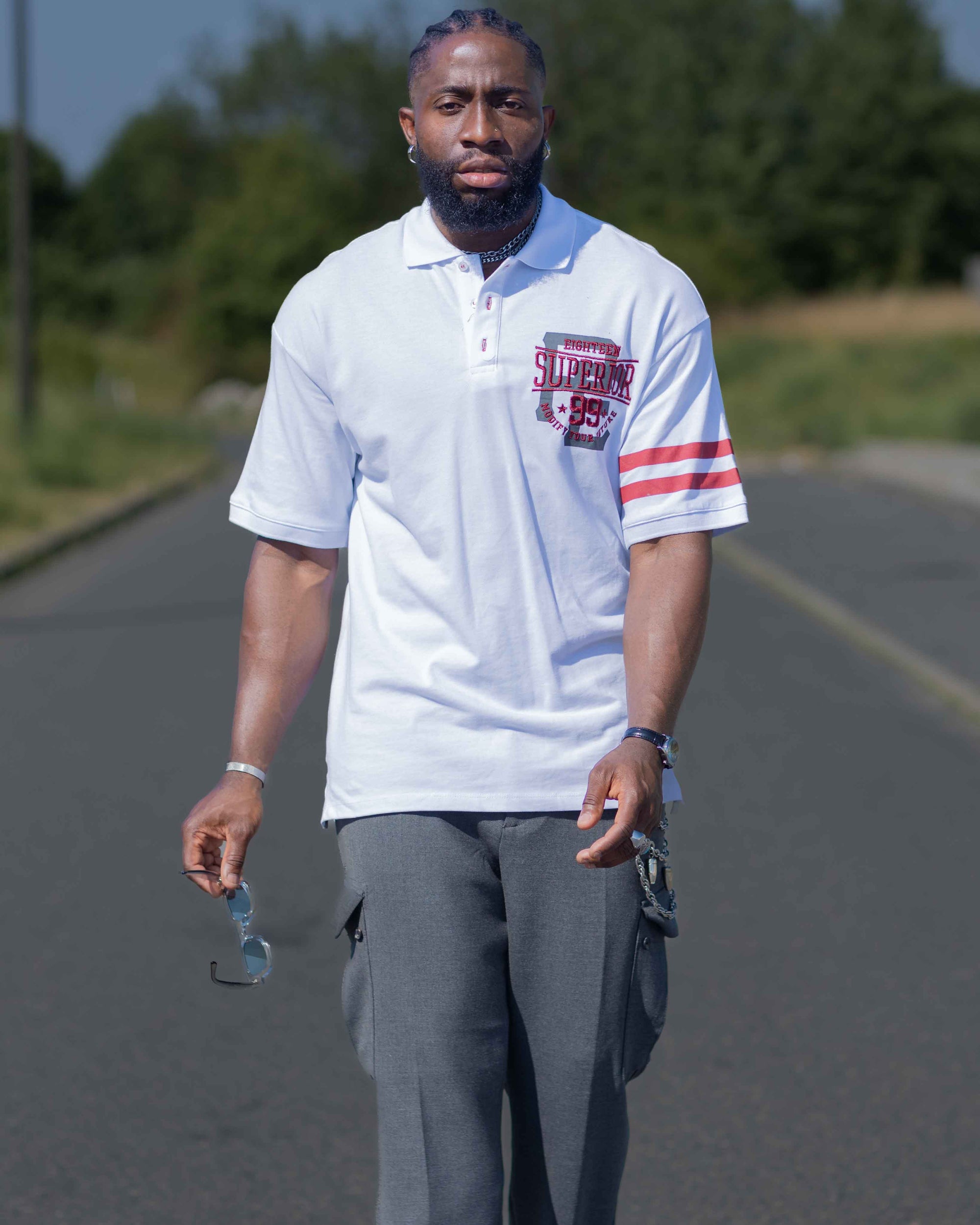 Polo blanc