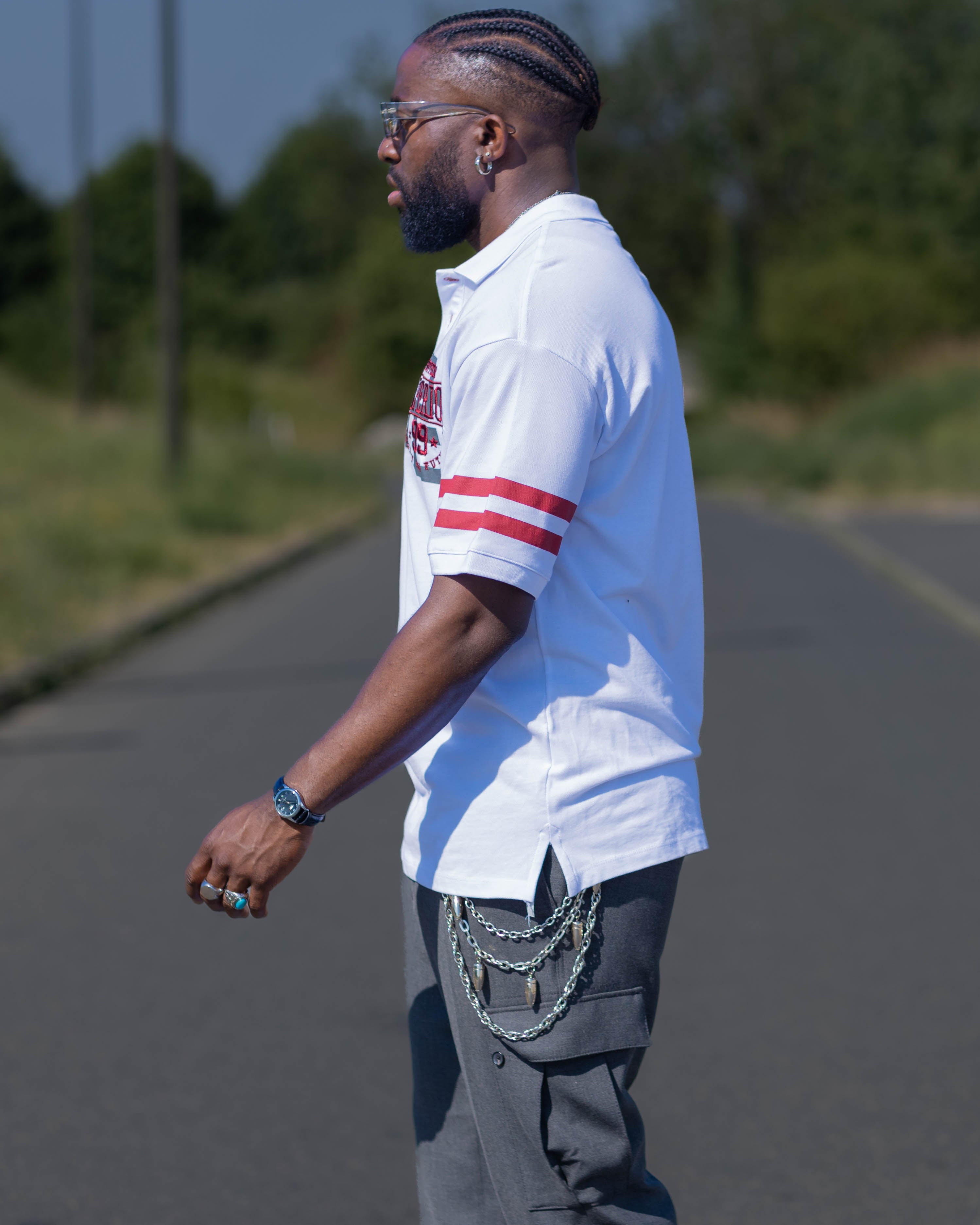 Polo blanc