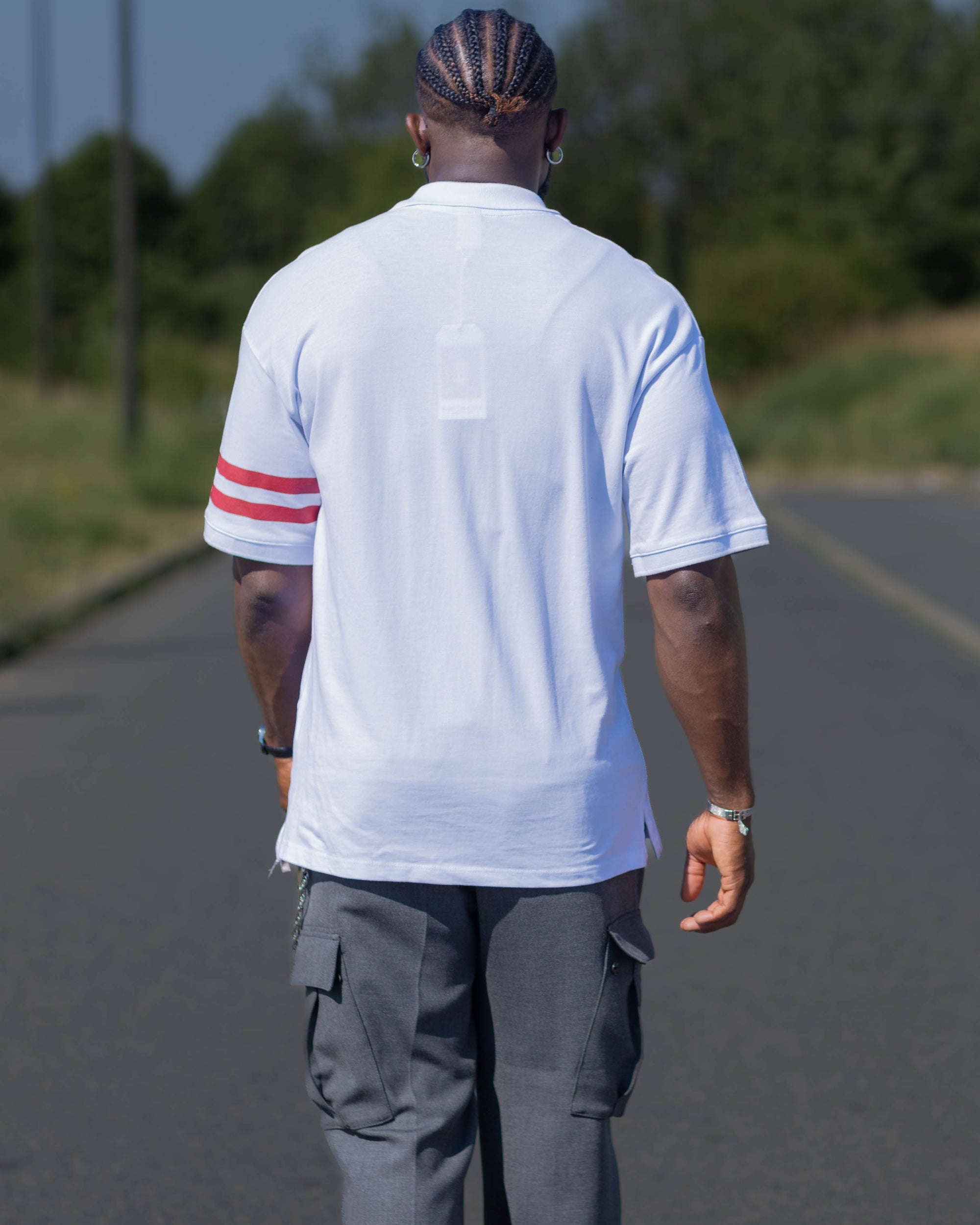 Polo blanc