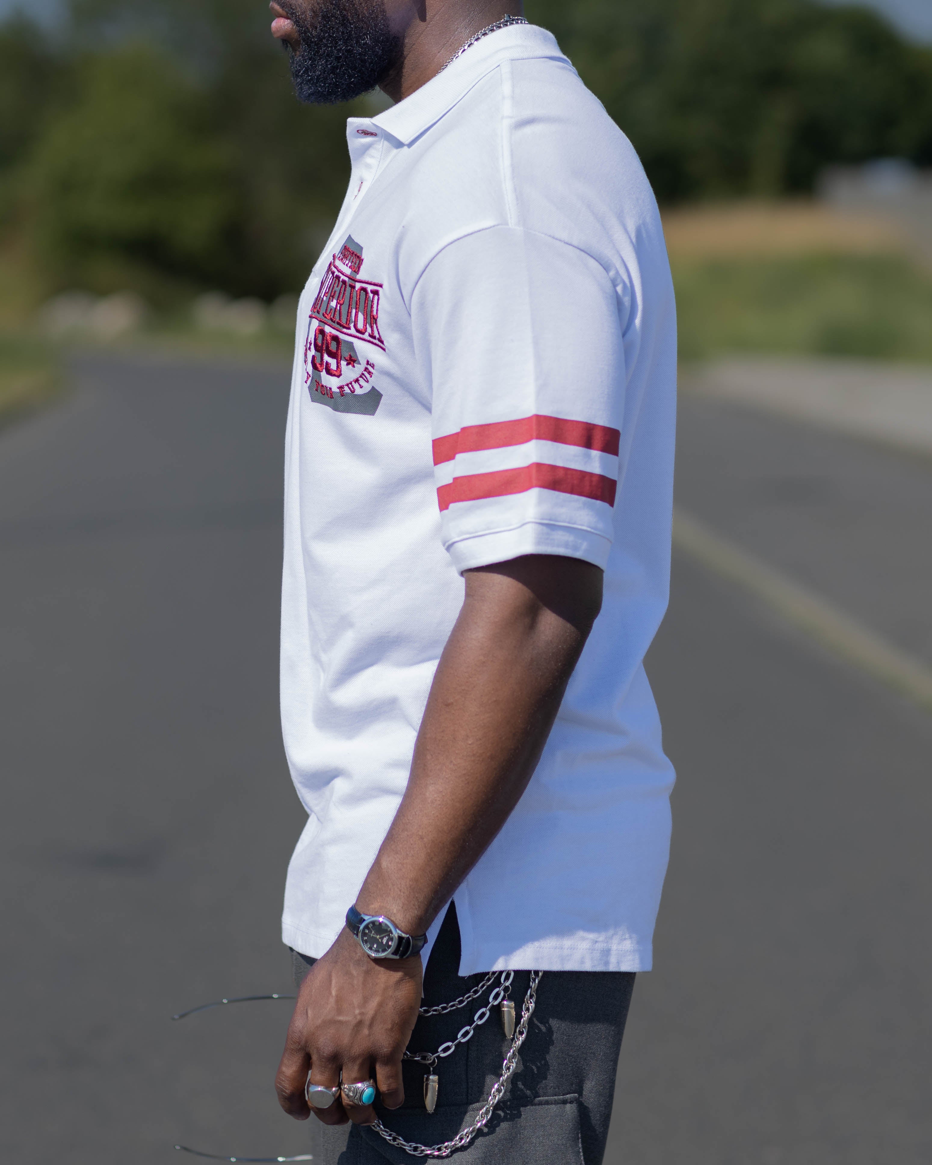 Polo blanc
